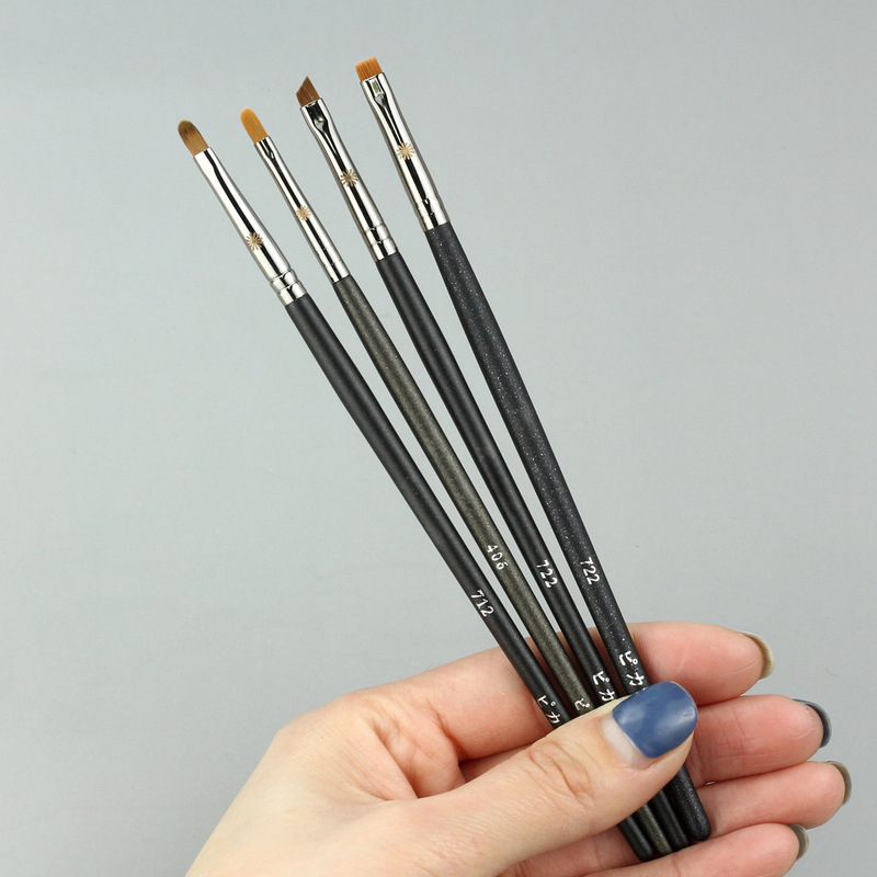406 712 722 eyeliner brush fine concealer brush eyeliner brush tear trough makeup brush