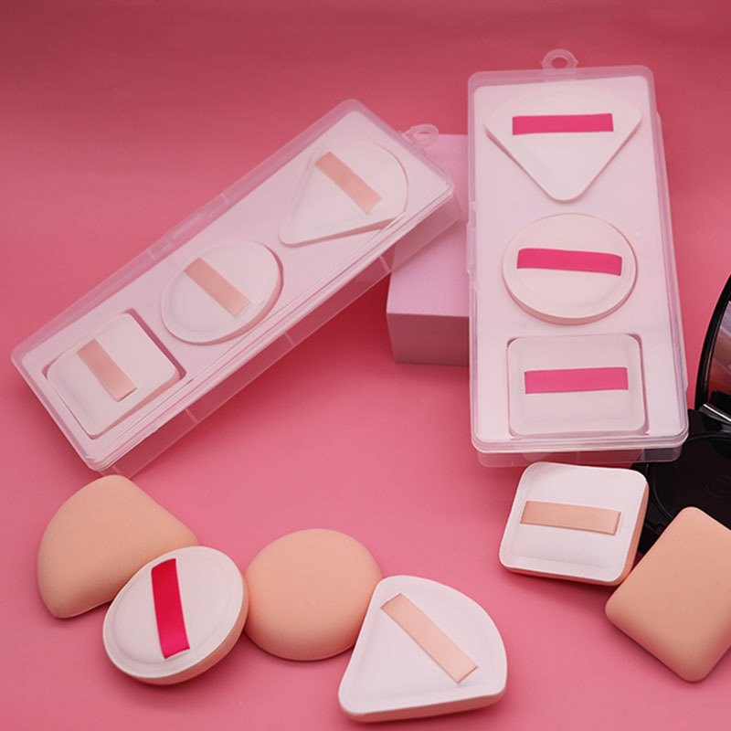 Internet celebrity Rubycell air-sense marshmallow air cushion three-pack toast air cushion powder puff small pillow soft