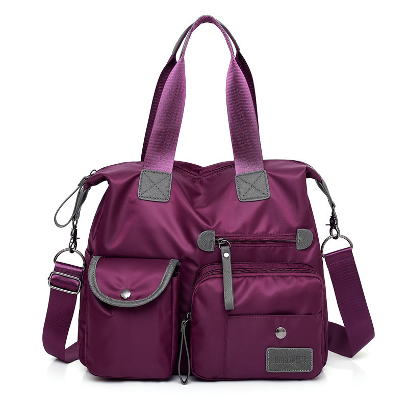 European and American fashionable women's bags, mommy bags, nylon shoulder handheld travel bags, crossbody bags