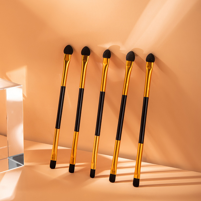 Supply of double-ended makeup brush, eye shadow stick, eye shadow brush, single beauty makeup brush, single brush