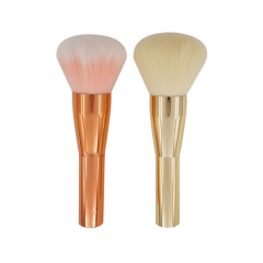 Sublime gold single makeup brush loose powder brush large single powder brush honey powder brush blush brush
