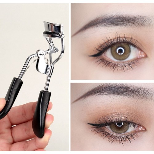 Eyelash Curler Long-lasting Curler Styling Beginner Stainless Steel Mini Portable Beauty Makeup Tool Eyelash Curler