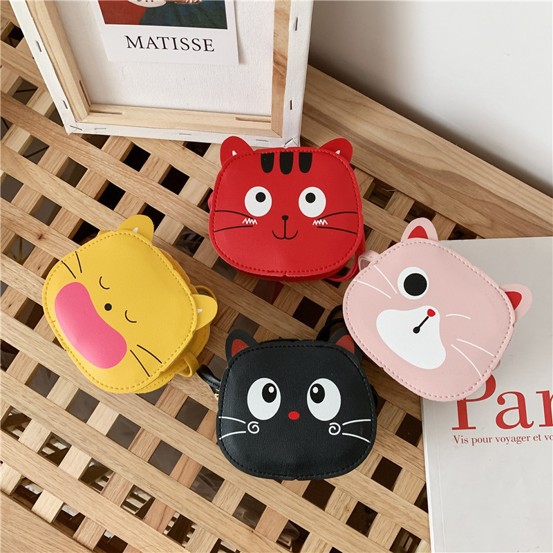 New children's bags, Korean style princess fashion crossbody bags, stylish boys and girls coin purses, cute baby shoulder bags