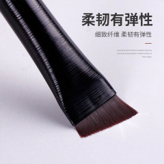 Wang Feifei's same blade eyeliner brush, ultra-thin beveled blade eyebrow brush, nest silkworm brush, single makeup brush, wild eyebrow brush