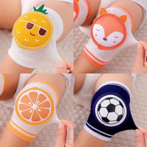 Children's knee protection baby crawling toddler infant anti-fall walking thickened summer elbow protection children middle and large girls