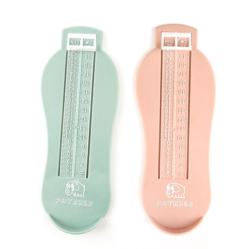 Baby foot measurer, children's shoe inner length measurement foot length ruler, baby shoe size measurement tool for 0-8 years old, shoe buying artifact for home use