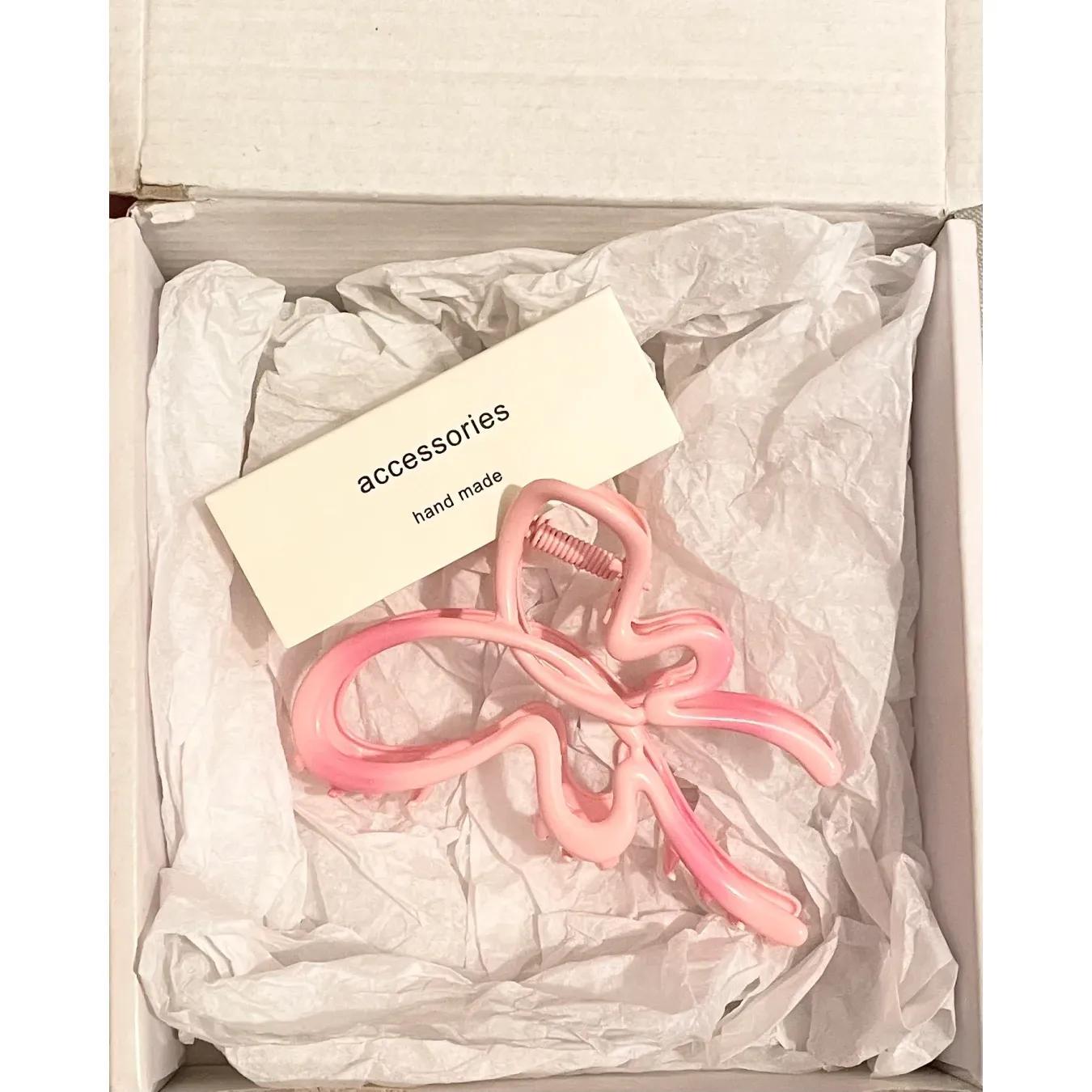 High-end gradient metal hairpin hairpin for women 2023 new dopamine hair accessories large shark clip on the back of the head