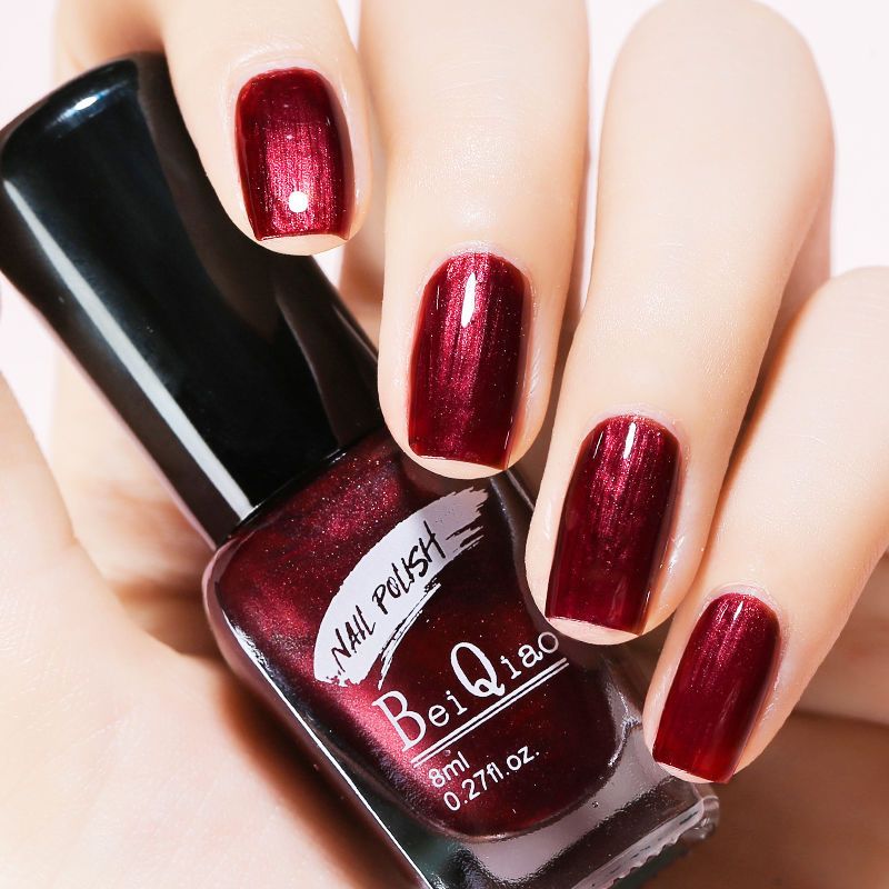 3 bottles of nail polish set, no-bake, non-toxic, long-lasting, non-fading, non-peelable, non-tearable, nail polish, foot nail polish