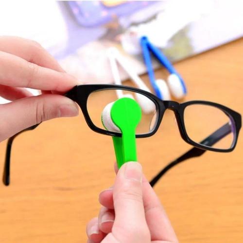 Multifunctional glasses cleaning brush, glasses artifact, eye cloth sponge, glasses wipe