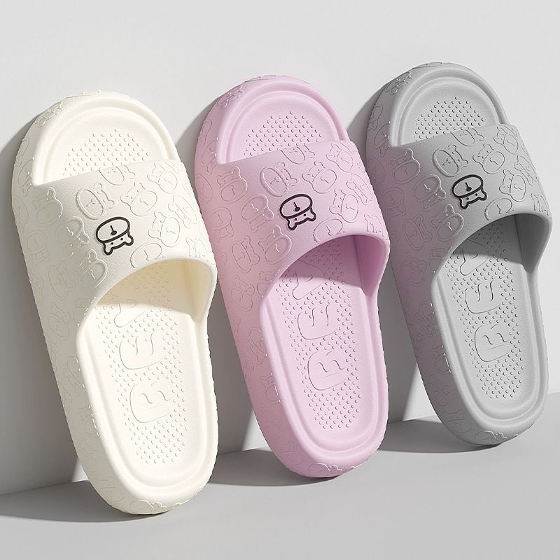 [Summer hot style] slippers for female couples indoor home bathroom ins style home non-slip slippers