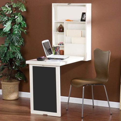 uh multifunctional wall-mounted folding dining table wall invisible desk small apartment home children learning computer desk