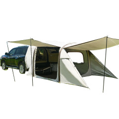 Outdoor inflatable tent camping camping automatic rear tent SUV extended canopy roof car side full set manufacturer