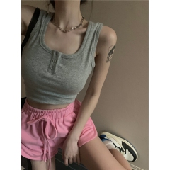 Official photo 230g 35% cotton 60% short polyester 5% spandex camisole women's inner layer for beautiful back