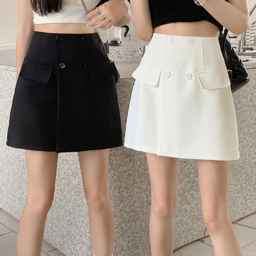 Actual shot ~ 2024 new a-line skirt summer new design niche high-waisted slimming butt-covering short skirt