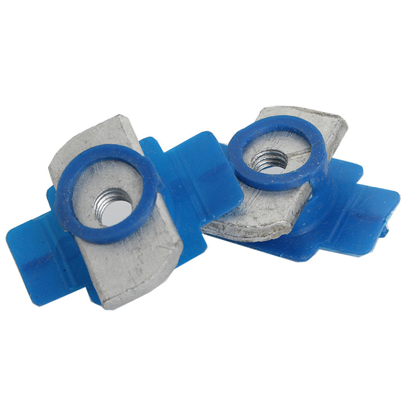 Supply of plastic wing nuts, photovoltaic accessories, hot-dip galvanized plastic wing nuts, channel steel locking diamond nuts, wing nuts
