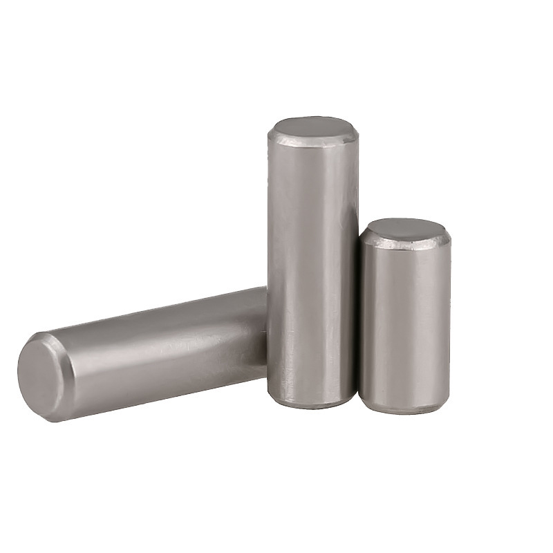 Solid cylindrical pin 304 stainless steel positioning pin bearing steel needle roller lathe parts processing electric drill positioning cylindrical pin