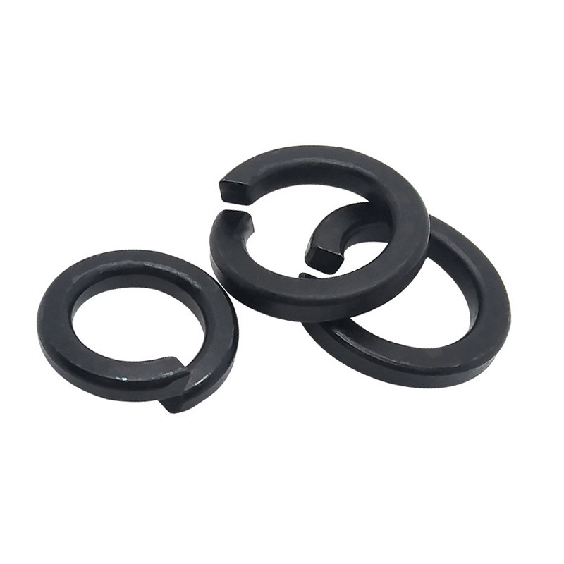Supply spring washer 8.8 grade oxidation black high strength M3-M48 heavy metal washer spring washer spring washer