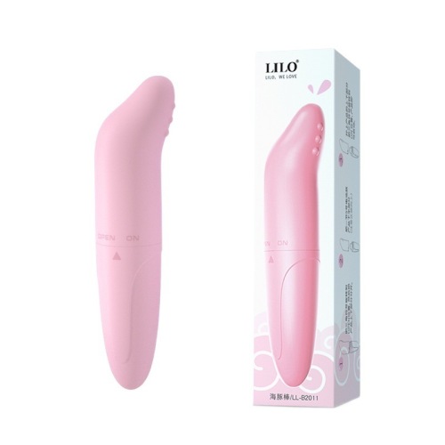 i1 Laile Dolphin AV vibrator female masturbation stick G-spot vibration massage mini vibrator for adult sex