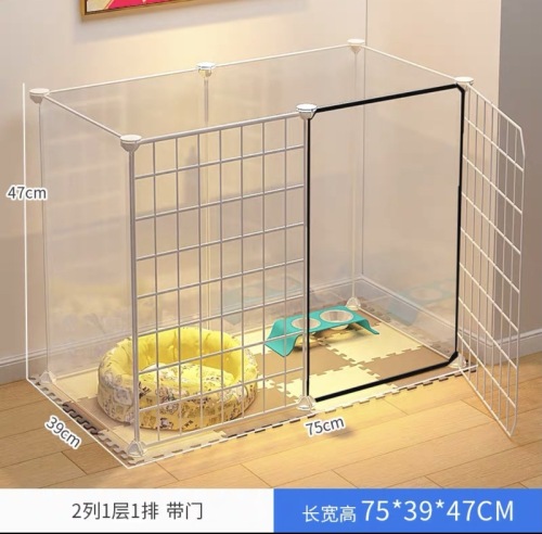 Pet fence dog cat cage household small indoor kitten isolation door fence fence small dog dog cage