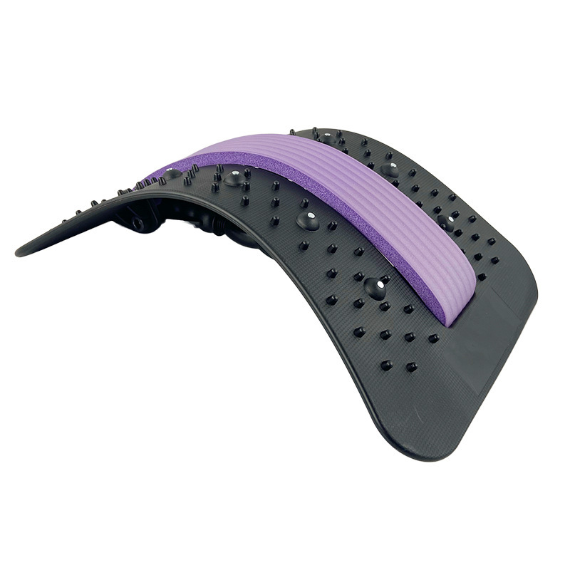 Lumbar relaxer sixth generation stepless adjustment lumbar corrector waist traction massager back stretcher