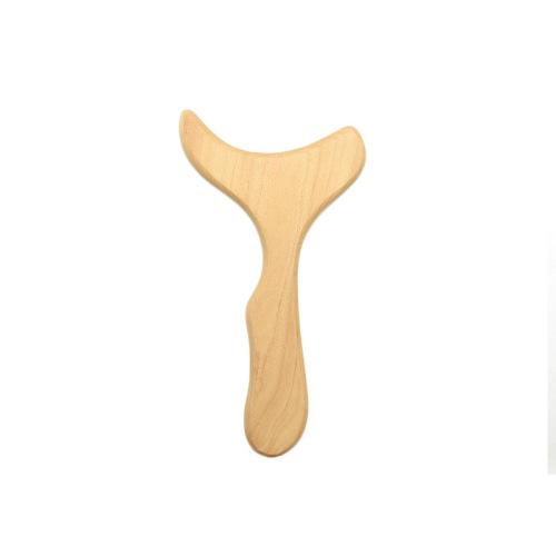 Beech wood fishtail scraping board for whole body, large size, leg acupoint massage, meridian back massage, Amazon