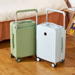 New suitcase wide trolley women's thickened large-capacity universal wheel boarding case 20-inch suitcase men's suitcase password box