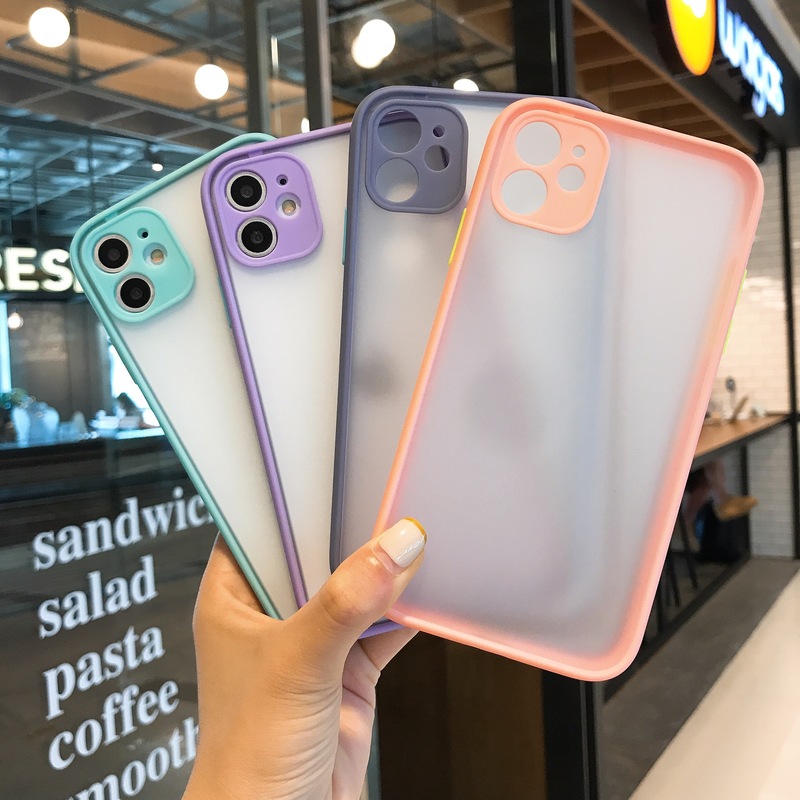 Suitable for Huawei Honor 100/PURA70 Phantom Eye Protection Anti-fall Skin Touch Honor X10MAX Contrast Color Matte Mobile Phone Case