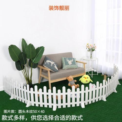 Outdoor plastic fence white fence outdoor courtyard fence garden fence vegetable garden decoration indoor partition fence