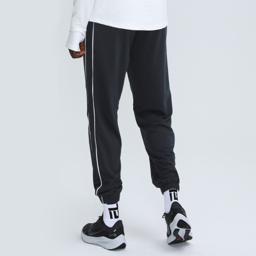 Drawstring casual sports pants men's wholesale training slim basketball pants fitness pants