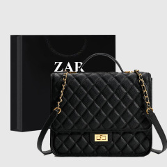 Ghana Prologue Backpack Women's New Large Capacity Commuting High-end Style Western Small Fragrance Style Diamond Handbag Cross-Border