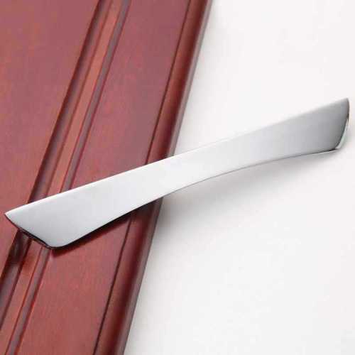 New modern minimalist cabinet door handle bright cabinet door groove handle special-shaped drawer long handle mirror cabinet door