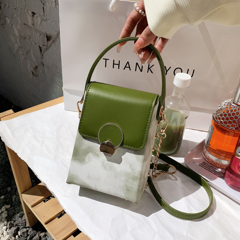 High-end modern handbag women's new summer chain crossbody small square bag versatile shoulder mobile phone bag