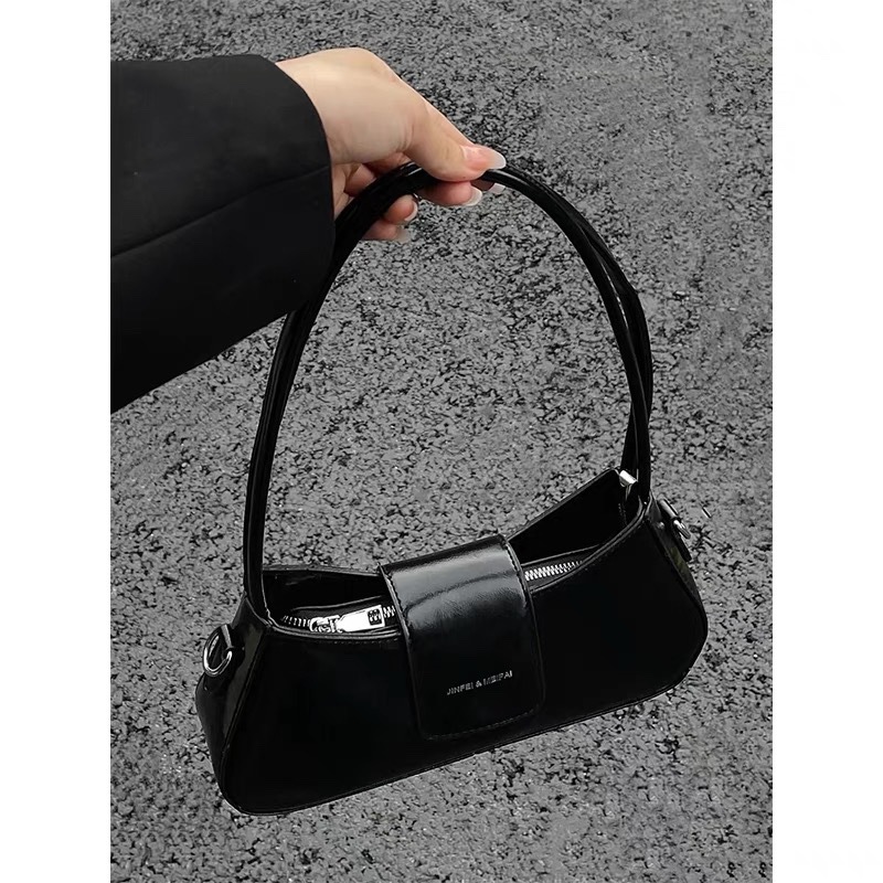 French high-end handbag niche armpit bag 2024 new fashion commuter bag versatile shoulder bag crossbody bag