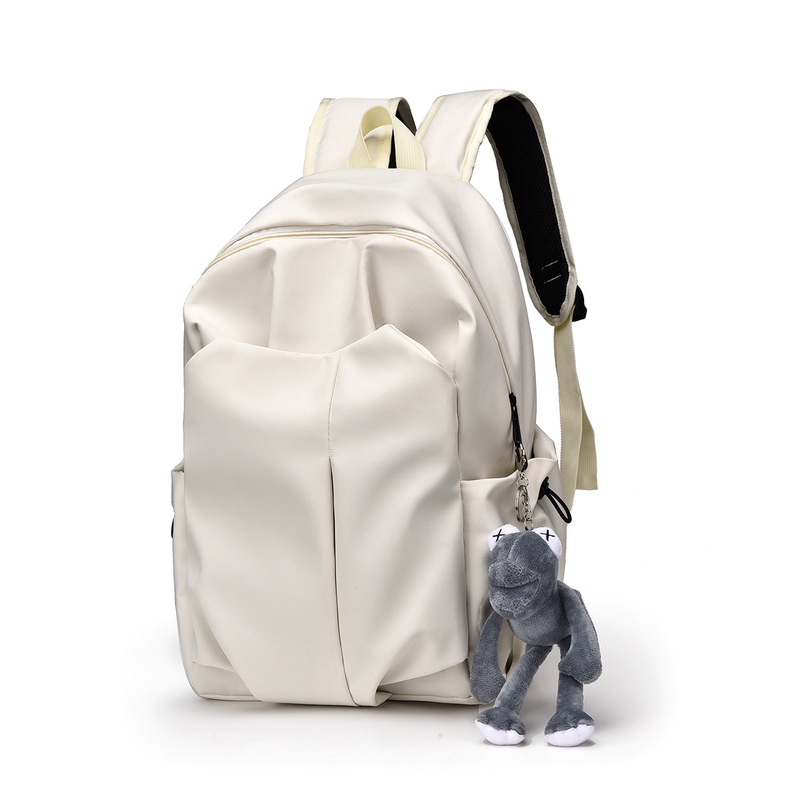 New style backpack for men and women, ins casual, simple, large capacity, junior high school student, high school student travel student school bag