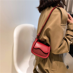 Niche design ins small bag women's autumn and winter high-end women's bag new trendy one-shoulder cross-body small square bag