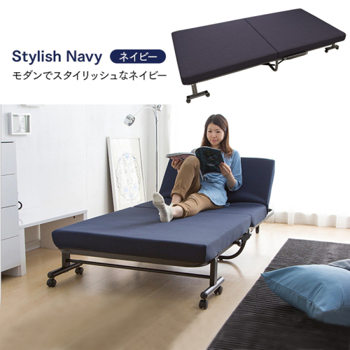 Wholesale installation-free export Japanese single folding bed nap bed office nap bed hospital accompanying bed hotel