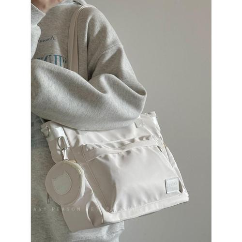 Bags Women's New Fashion Nylon Cloth Tote Bag Student Commuting Large Capacity Shoulder Messenger Bag