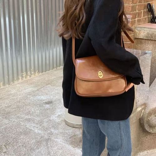 Fei Fei homemade bag women's new high-end retro Korean version versatile ins niche design crossbody bag trendy