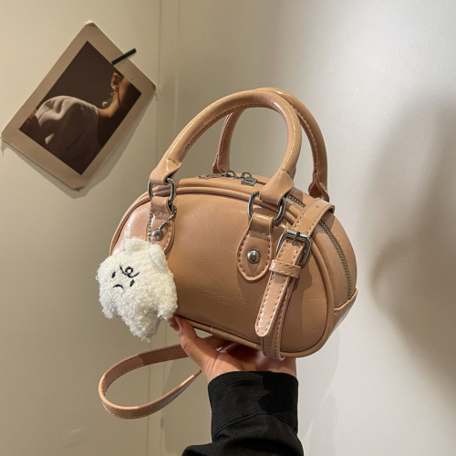 Niche design retro handbag women's new autumn and winter versatile texture Korean style single shoulder crossbody bag