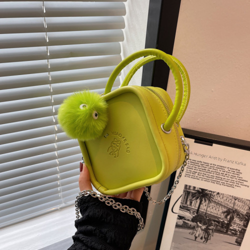 Commuting niche macaron bag women's spring and summer new shoulder bag popular texture popular crossbody small square bag