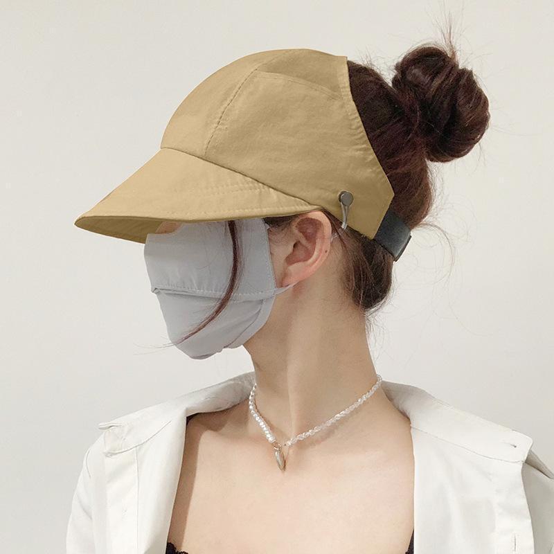 Upgraded version of the new quick-drying duck cap for women in summer, versatile thin sun protection visor for men, outdoor fashionable fisherman hat