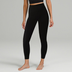 Tummy tightening, hip lifting and shaping, seamless high-waisted nine-point leggings, yoga pants, women's running fitness pants that can be worn outside