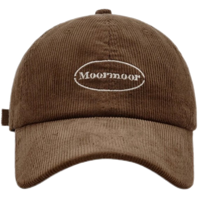 Douyin popular corduroy peaked cap, new autumn and winter baseball cap, versatile warm corduroy casual internet celebrity sun visor