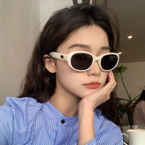 New style sunglasses for women, high-end anti-UV sunglasses, Internet celebrity fashion sunglasses, small face