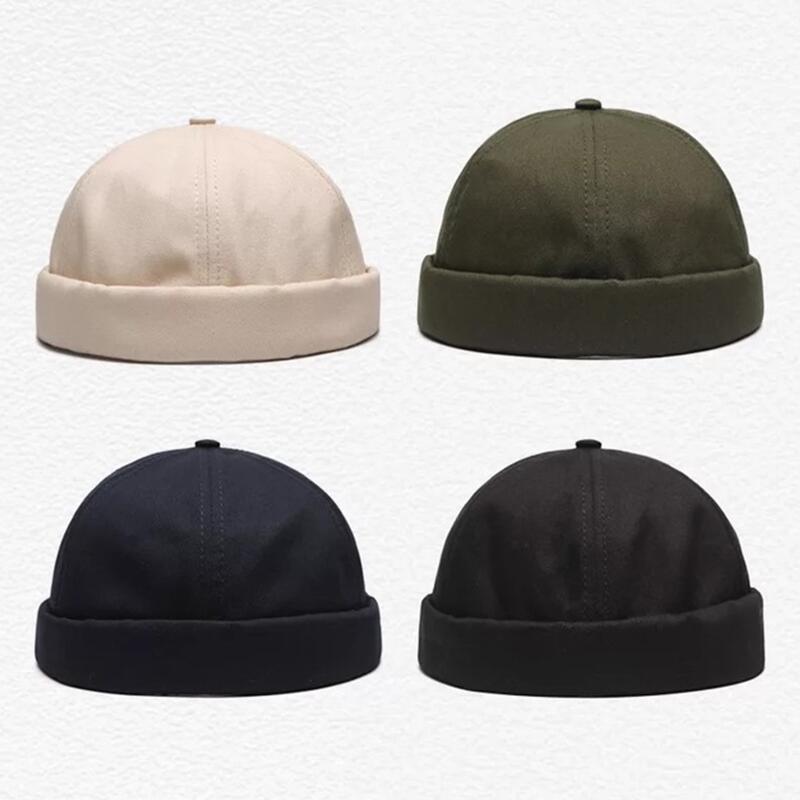 Melon hat, yuppie landlord, brimless watermelon hat for women, autumn, Korean style, versatile, fashionable, internet celebrity style, summer for men