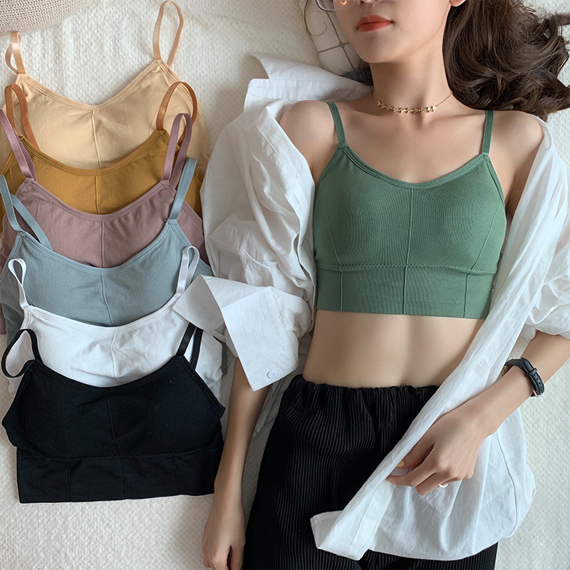 Actual shot of the new comfortable and sexy camisole with beautiful back and adjustable bra underwear