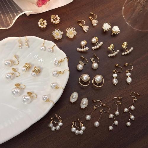 Mosquito-coil disc ear clips without pierced ears, ins wind does not hurt the ears, Internet celebrity earrings, women's fashionable temperament, versatile ear jewelry