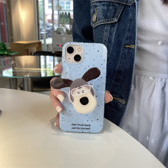 ins Korean style niche blue splash ink 13Pro/12Promax mobile phone case suitable for iPhone14 soft shell 11XR