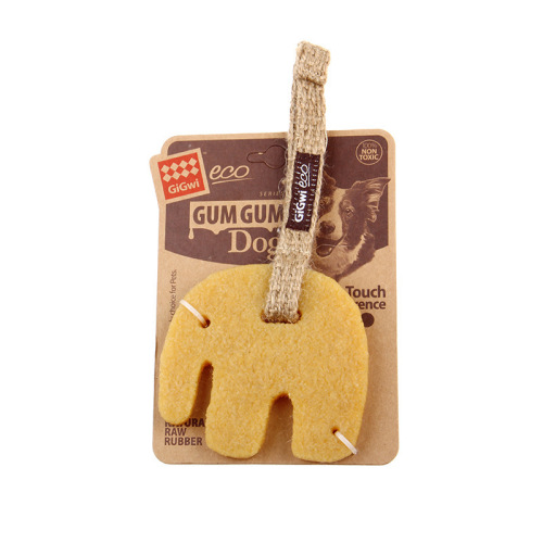 GiGwi is a dog toy dental cleaning film elephant rubber bite-resistant molar small dog pet interactive toy