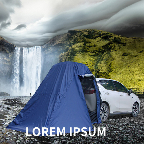 Car tail tent SUV car camping tent outdoor car camping car tail extension tent rain-proof and mosquito-proof tent